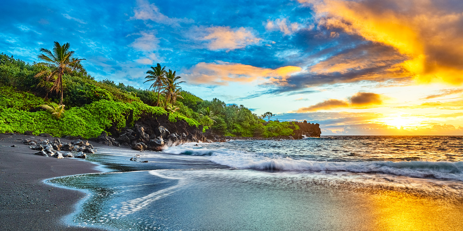 Exploring the Enchantment of Black Sand Beach, Hawaii